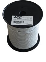 ATC-631 Στροφείο UTP CAT6 Εσωτερικού Χώρου με Χαλκό Γκρι PVC 100m