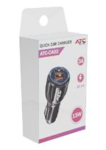 ATC-CA02 Φορτιστής Αυτοκινήτου Ταχείας Φόρτισης 15W - Image 2