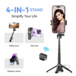 XO SS21 Πολυλειτουργικό Mini Bluetooth Selfie Stick 4 σε 1 - Image 5