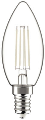 Avide LED White Filament Κερί 4.5W E14 NW 4000K - Image 2