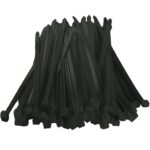 ATC Δεματικά 7.6x450mm Νάιλον Μαύρα 100τμχ Σακουλάκι - Image 4