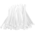 ATC Δεματικά 4.8x300mm Νάιλον Λευκά 100τμχ Σακουλάκι - Image 2
