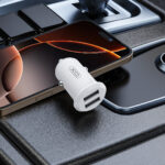 XO CC67 Mini Smart Dual USB Φορτιστής αυτοκινήτου 2.4A - Image 5