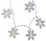 Entac Χριστουγεννιάτικα Εσωτερικές Πλαστικές Νιφάδες 10 LED Θερμό 1m (2xAA Δεν περιλαμβ.) - Image 4