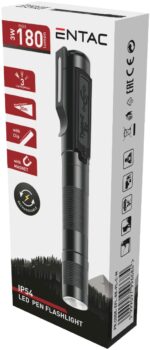 Entac Επαναφορτιζόμενος Φακός Στυλό με Κλιπ και Μαγνήτη