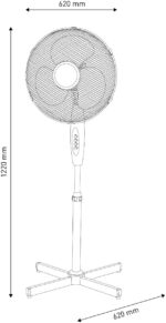Entac Ανεμιστήρας Ορθοστάτης 45W - Image 3