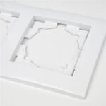 Entac Arnold Πλαίσιο Τοίχου Διακόπτη - Πρίζας 2 Θέσεων Οριζοντίως Λευκό - Image 3