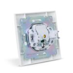 Entac Arnold Recessed wall TV socket End type White - Image 2