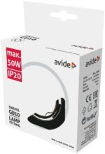 Avide GU10 Πλαίσιο Στρογγυλό Σαγρέ Ανθρακί - Image 2