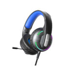 XO GE-09 Static RGB Mic Game Ακουστικά USB+3.5 (με καλώδιο προσαρμογέα) - Image 2