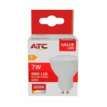 ATC SMD Λαμπτήρας LED Spot GU10 230V 7W/600LM 110° 3000K - Image 2