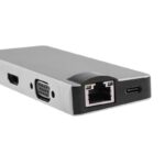 Μετατροπέας 8in1 USB C hub RJ45 HDMI USBx2 VGA SD TF USB3.0x2 - Image 4