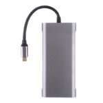 Μετατροπέας 11in1 RJ45 USBx4 VGA HDMIPD SD TF Audio - Image 4