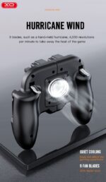 XO-H6B Ασύρματο Gamepad Με Ψύκτρα (με μπαταρία) - Image 3