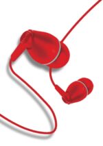 ATC-HFr1 Ενσύρματα Ακουστικά Handsfree 3,5mm Κόκκινο - Image 2