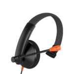 Meetion HP002 Ενσύρματο Ακουστικό Τηλεφωνίας 3.5mm / Μαύρο - Image 3