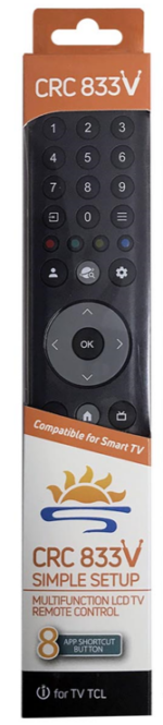 ATC CRC833V Τηλεχειριστήριο Universal για TCL - Image 2