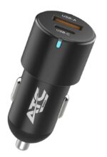 ATC-CA04 Φορτιστής Αυτοκινήτου  USB-A & Type-C 100W