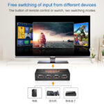 ATC HDMI Switch Μεταλλικό 3 In / 1 Out 4K x 2K Remote - Image 4