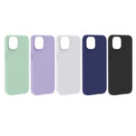 Θήκη XO-K10B iPhone15 Pro Max 6.7" liquid σιλικόνης Σκούρο Μπλε - Image 2