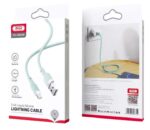 XO NB208 Καλώδιο Φόρτισης + Data Lightning 1m Πράσινο - Image 5