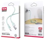XO NB208 Καλώδιο Φόρτισης + Data Micro 1m Πράσινο - Image 5