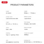 XO NB238 Καλώδιο Φόρτισης + Data Lightning L=3M Zeus Series Άσπρο - Image 3