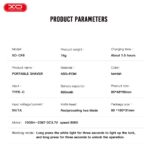 XO CF8 Ξυριστική Μηχανή Διπλής Κεφαλής - Image 10