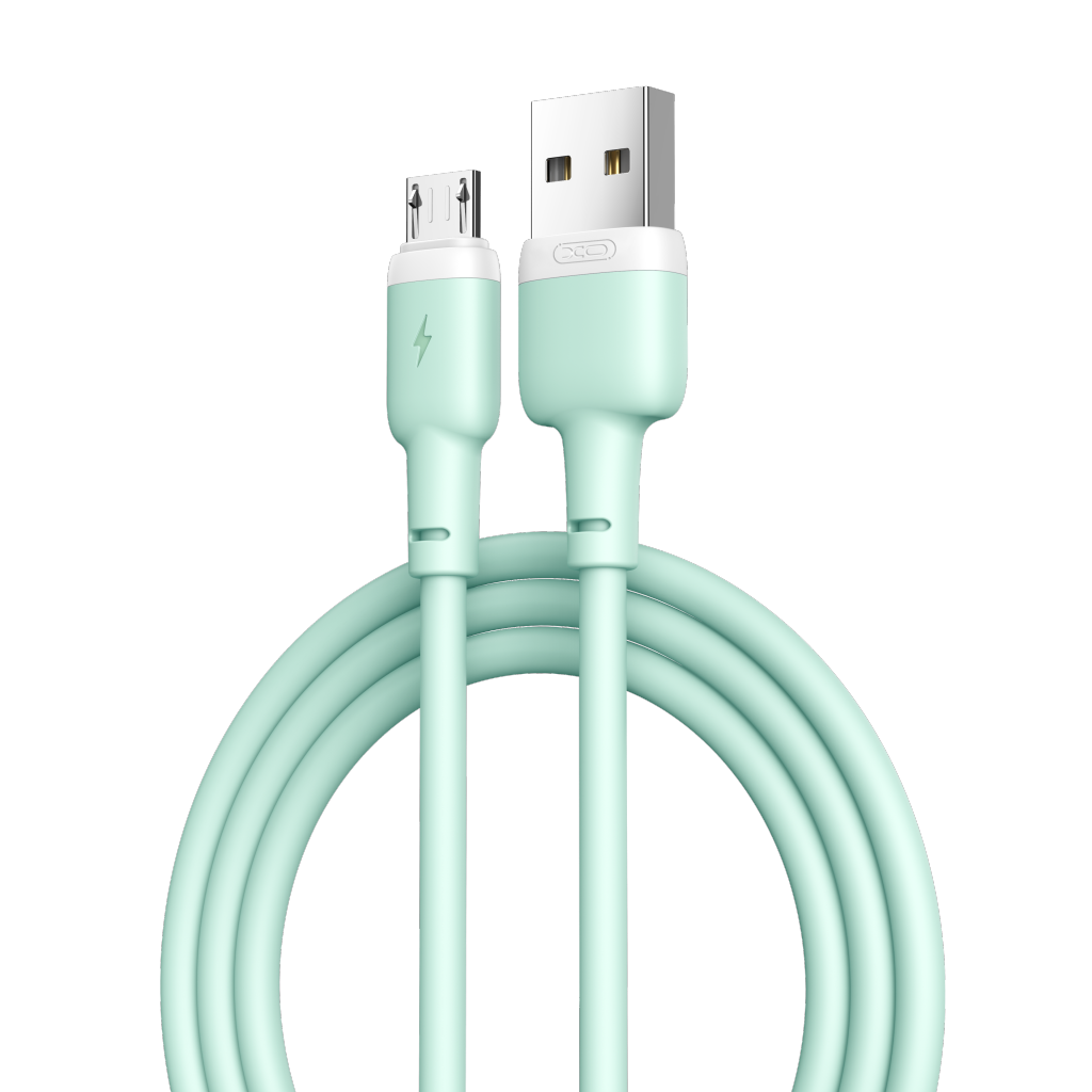 l_26__1 XO NB208 Καλώδιο Φόρτισης + Data Micro 1m Πράσινο - Image 1