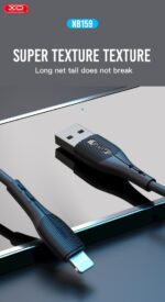 XO NB159 2.0A USB Καλώδιο Φόρτισης + Data για Lightning 1.2m Μωβ - Image 2
