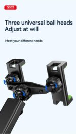 XO C117 Διπλή Βάση Αυτοκινήτου με Βεντούζα - Image 3