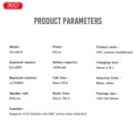 XO BE41 Star Mist ANC Noise Reduction Off-White - Image 5