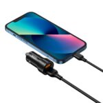 XO CC48 Smart Μεταλλικός Διπλός USB Universal Φορτιστής Αυτοκινήτου - Image 2