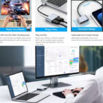 Αντάπτορας 2 σε 1 Type-C σε HDTV VGA hub - Image 5