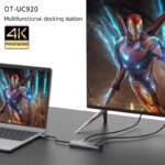 Αντάπτορας 5in1 RJ45 USB3.0x2 PD 4K 60HZ HDTV - Image 6