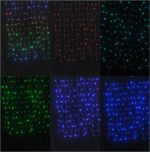 Entac Χριστουγεννιάτικα Κουρτίνα IP44 144 LED RGB 8x8 Λειτουργίες 1x1 - Image 2