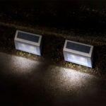 Modee Lighting LED Ηλιακό Επιτοίχιο Φωτιστικό (2τμχ/συσκ) - Image 3