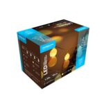 Modee Χριστουγεννιάτικα Φωτάκια LED Μπαταρίας (10LED/1,35m/15cm) Θερμό Λευκό - Image 3
