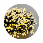 Modee Χριστουγεννιάτικα Φωτάκια LED Τύπου Berry με Τροφοδοτικό (576LED/6m) Θερμό Λευκό - Image 2