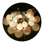 Modee Χριστουγεννιάτικα Φωτάκια LED Μπαταρίας (10LED/1,35m/15cm) Θερμό Λευκό - Image 2