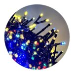 Modee Χριστουγεννιάτικα Φωτάκια LED με Τροφοδοτικό (384LED/2.1m) Πολύχρωμα - Image 2