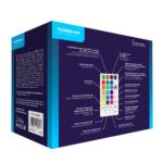 Modee Χριστουγεννιάτικα Λαμπάκια LED Τύπου Berry με Βύσμα & Τηλεχειριστήριο (100LED/10m/10cm) RGB - Image 3