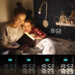 EDUP EH-LEDNI-B-1 Ρολόι τοίχου 3D LED 5,2" Μίνι - Image 5