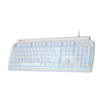 Meetion MT-MK600MX Μηχανικό Gaming Πληκτρολόγιο / Μπλέ Διακόπτες / Άσπρο - Image 2