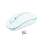 Meetion MT-R547 Ασύρματο Ποντίκι 2.4G Άσπρο & Μπλέ - Image 3