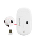 Meetion MT-R547 2.4G Ασύρματο Ποντίκι / Άσπρο + Γκρι - Image 7