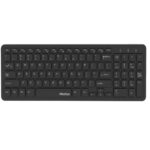 Meetion WK410 Ασύρματο Πληκτρολόγιο US Μαύρο