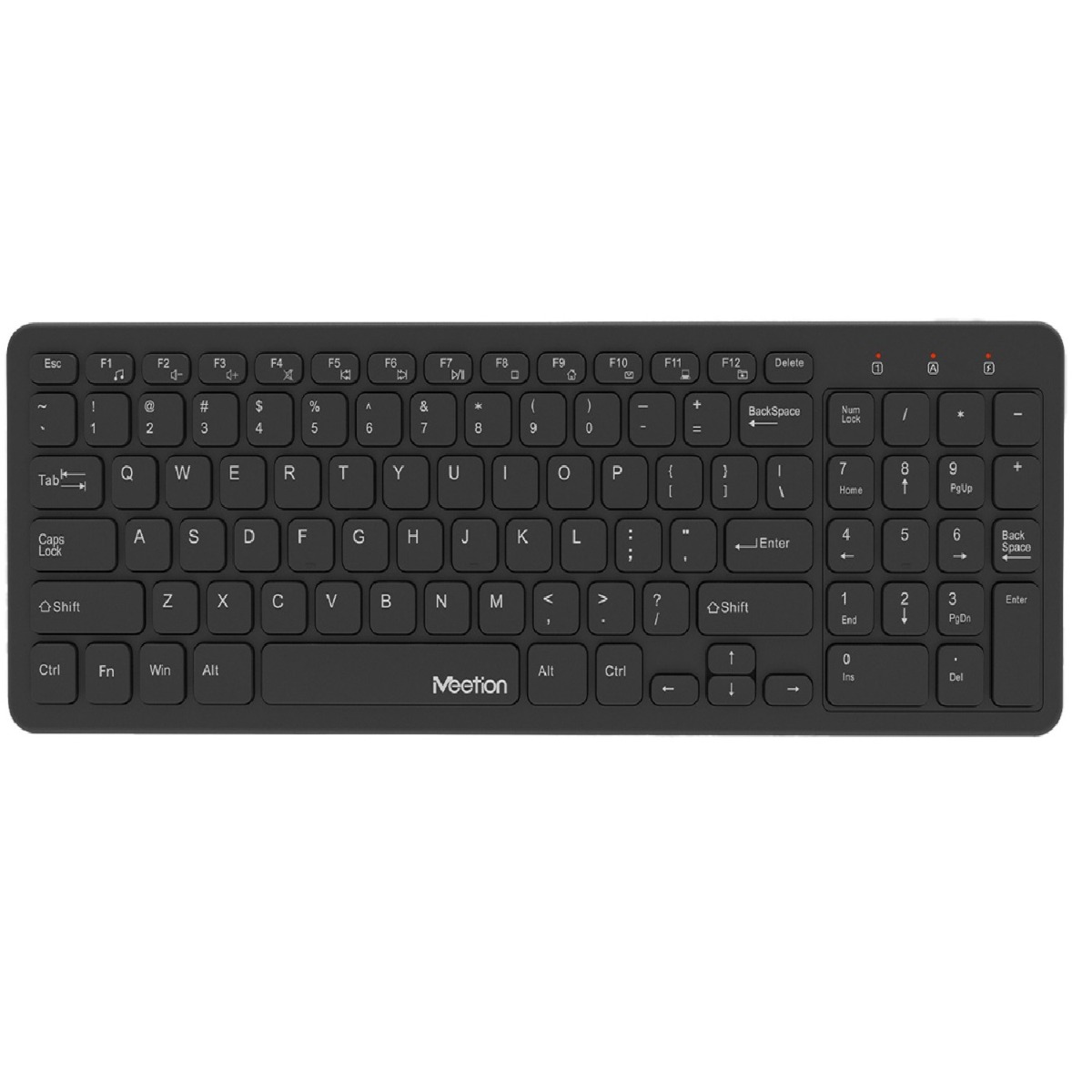 _mt-wk410-bl_meetion_mt-wk410_ultrathin_wireless_keyboard_black_ar Meetion WK410 Ασύρματο Πληκτρολόγιο US Μαύρο - Image 1
