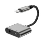 XO NB-R258B Αντάπτορας Lightning σε Lightning & 3.5mm - Image 2