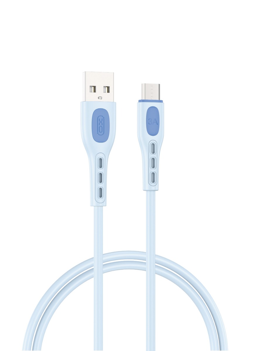 nb280_25_ XO NB280 Καλώδιο Δεδομένων Micro 1M 3A Μπλε - Image 1